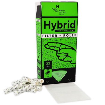 Hybrid Supreme Filters Kombipack 33 Filter + 4m Rolls Endlospaper 1
